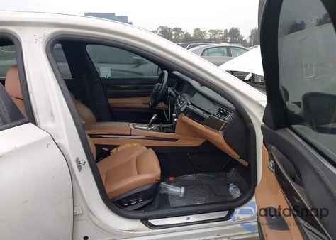 2012 BMW 740Li z USA, uszkodzony, nr VIN WBAKB4C53CC576828